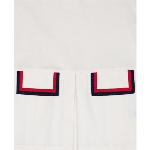 Tommy Hilfiger Girls' 4-6X Round Neck Top and Cropped Leggings, 2-Piece Set - Multi - 6