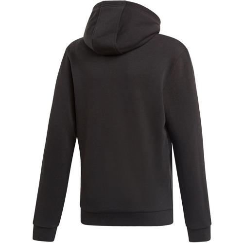 adidas Big Boys Logo-Print French Terry Hoodie - Black - S (8/10)