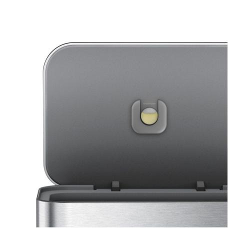 simplehuman Brushed Stainless Steel 45L Step Trash Can  - Silver