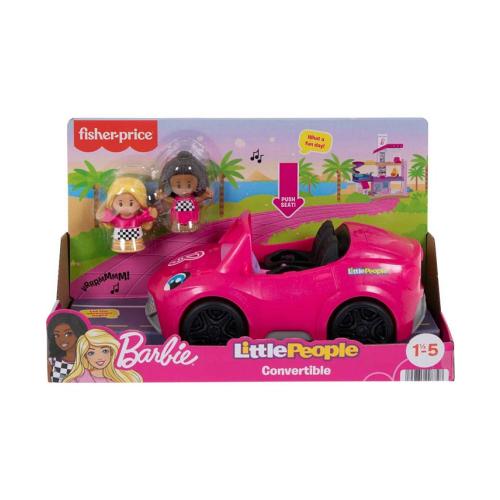 Fisher Price Barbie Convertible by Little People Set - Multi