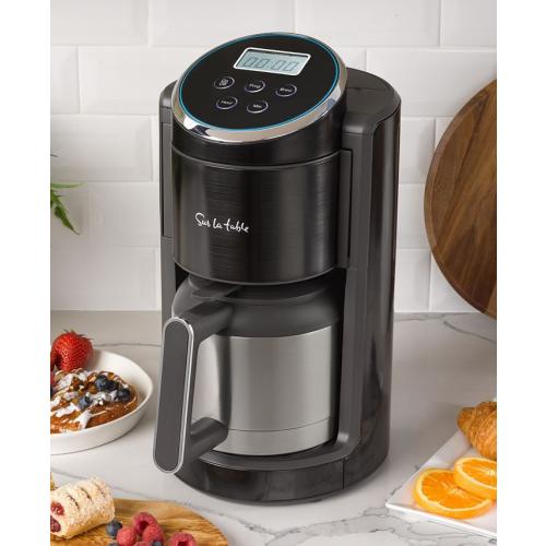 Sur La Table 12 Cup Automatic Drip Coffeemaker with Thermal Carafe - Gray