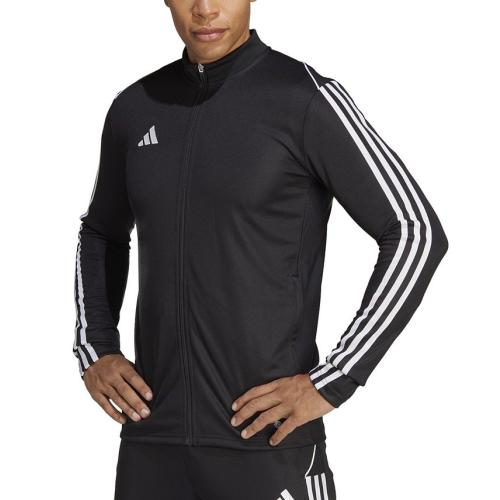 adidas Men's Tiro 23 Slim-Fit Performance 3-Stripes Track Jacket - Black - 3XLT