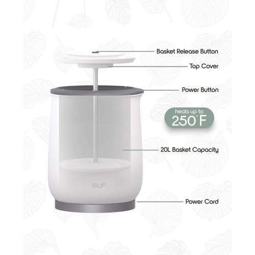 Tzumi SLF Luxury Towel 20L Electric Bucket Towel Warmer - White