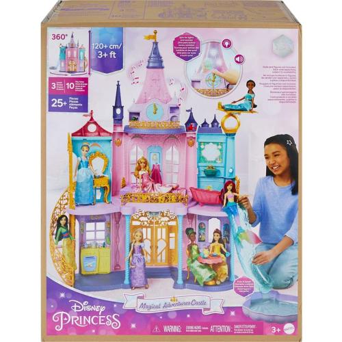 Disney Princess Magical Adventures Castle - Multi