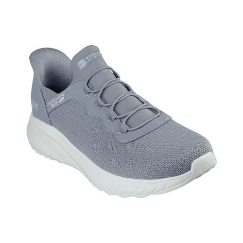 Skechers Men's Slip-ins- BOBS Sport Squad Chaos - Daily Hype Memory Foam Slip-On Casual Sneakers from Finish Line - Gray - 11.5