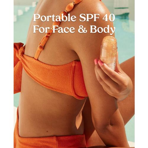 Kopari Beauty Sun Shield On-The-Glow Sheer Stick Sunscreen SPF 40, 1 oz.