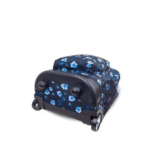 J World Sunrise 18 Kids Rolling Backpack - Blue - NO SIZE