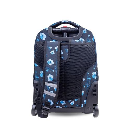 J World Sunrise 18 Kids Rolling Backpack - Blue - NO SIZE