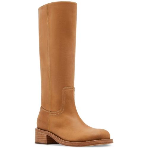 Steve Madden Women's Riggs Tall Square-Toe Boots - Gold - size 10M