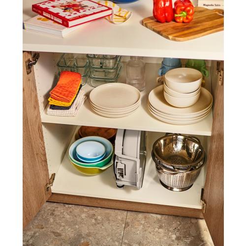 Bella 12 x 12 Make and Take Electric Skillet - Ivory/Cream