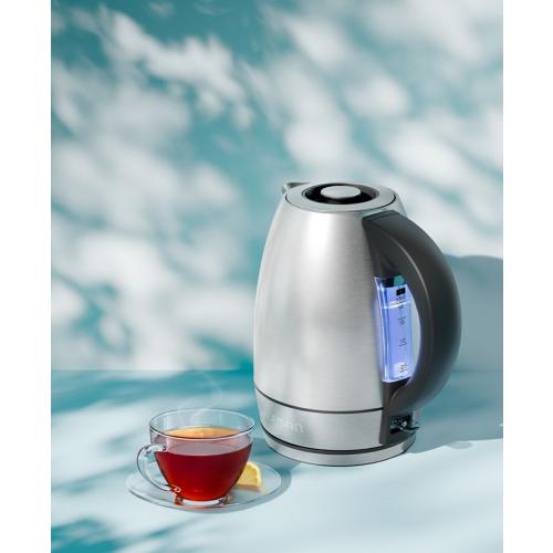 Chefman 1.8L Fast-Boil Stainless Steel Kettle - Silver - No Size