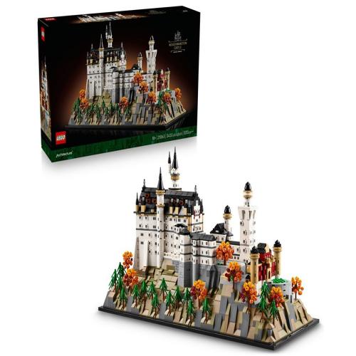 LEGO Architecture Neuschwanstein Castle 21063, 3455 Pieces - Multi - No Size