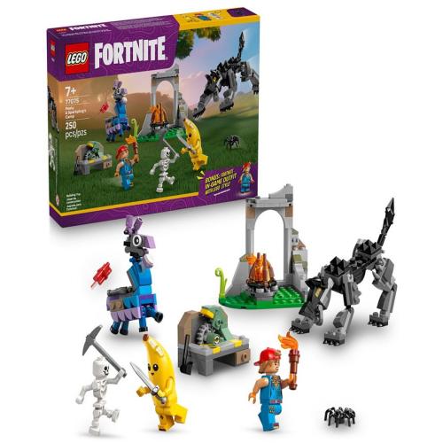LEGO® Fortnite Peely Sparkplug's Camp Toy 77075, 250 Pieces - Multi - No Size