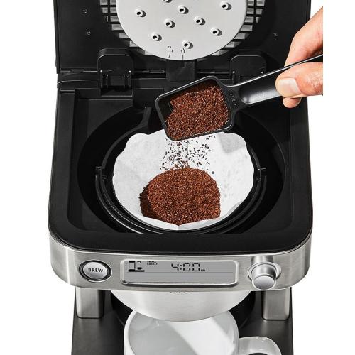 OXO Brew 12-Cup Stainless Steel Coffee Maker - White - No Size