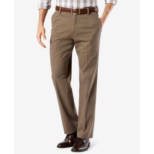 Dockers Men's Easy Straight Fit Khaki Stretch Pants - Brown - 34x34