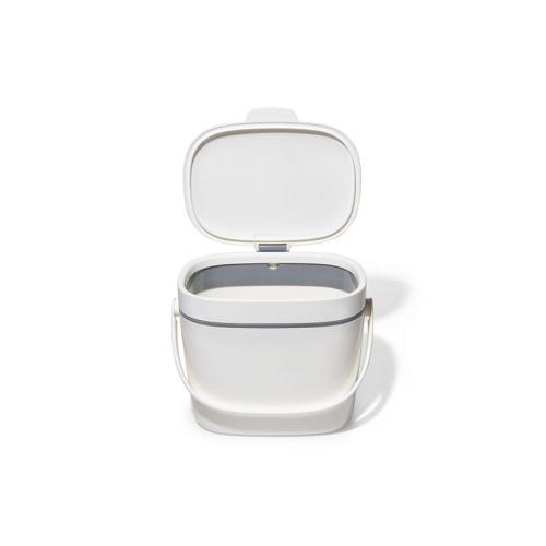OXO 1.75 Gallon Compost Bin, White - White