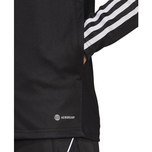 adidas Men's Tiro 23 Slim-Fit Performance 3-Stripes Track Jacket - Black - 3XLT