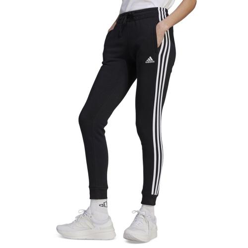 Medium - adidas Women's 3-Stripe Cotton Fleece Sweatpant Jogger - Black - M