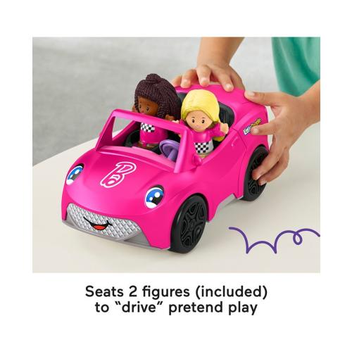 Fisher Price Barbie Convertible by Little People Set - Multi