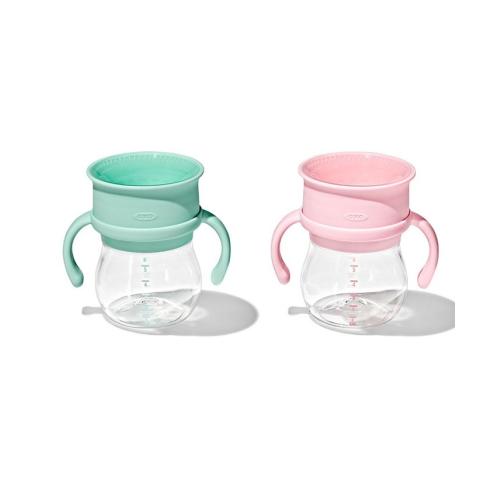 OXO Tot Transitions 6 Oz 360 Cup W. Handles - 2 Pack - Multi