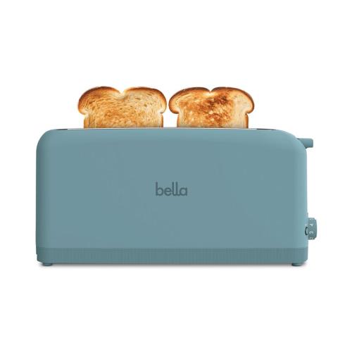 bella 2 Slice Slim Toaster  - Blue ‼️has stains ‼️and may come with missing or broken pieces ‼️
