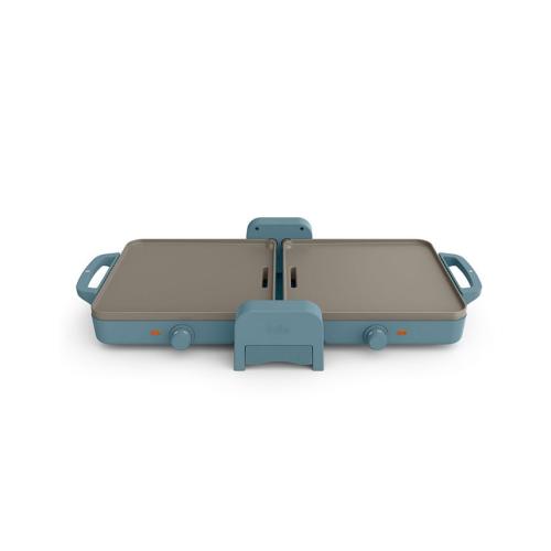 bella Fold & Store Dual Temp Griddle - Blue