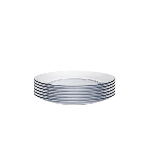 Duralex Lys Dessert Plates, Set of 6 - Brown - No Size