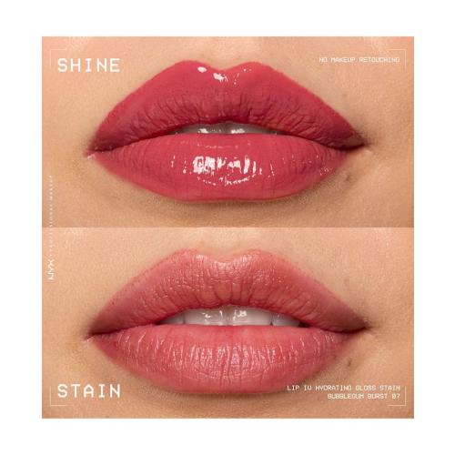NYX Professional Makeup Lip IV Hydrating Gloss Stain - Red