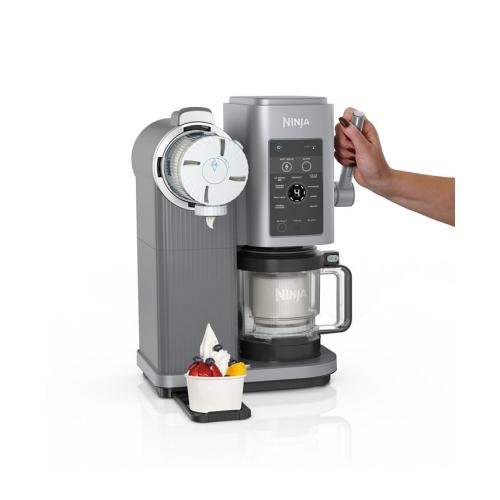 Ninja Swirl by CREAMi Ice Cream and Soft Serve Maker - Silver - ❗MAY HAVE MISSING PIECES/NEEDS CLEANING❗