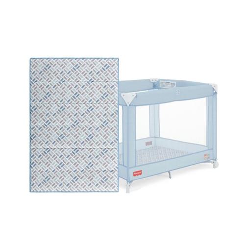 Dream On Me Fisher Price Play All Day Playard - Gray