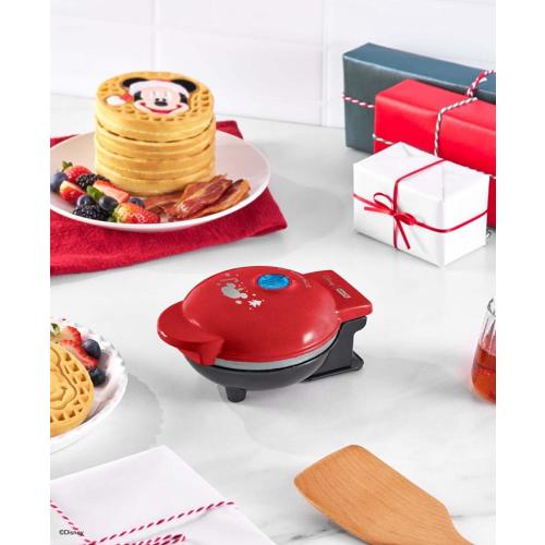 Dash Disney | Dash Mickey Mouse Santa Mini Waffle Maker - Red - No Size