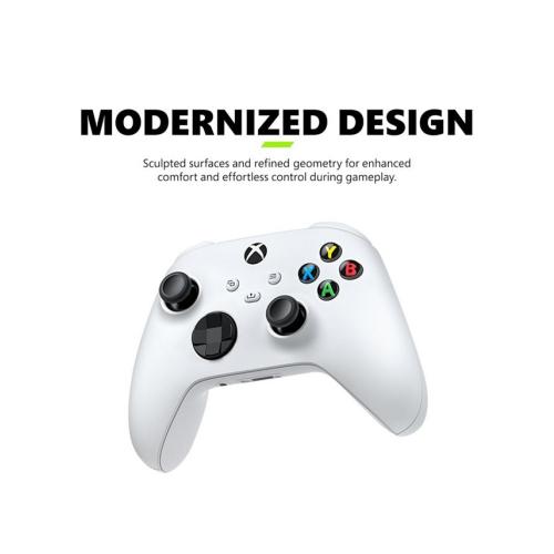 Xbox Wireless Controller for Xbox Series X|S, Xbox One, Windows PC, Android, and iOS - Robot White - White missing joystick ?️