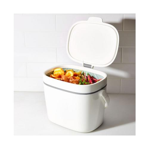OXO 1.75 Gallon Compost Bin, White - White