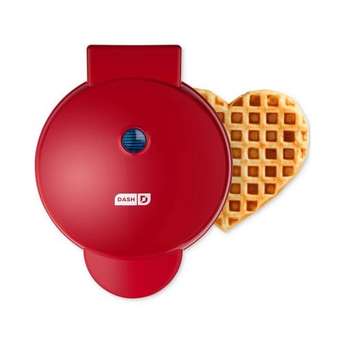 Dash Express Heart Waffle Maker - Red