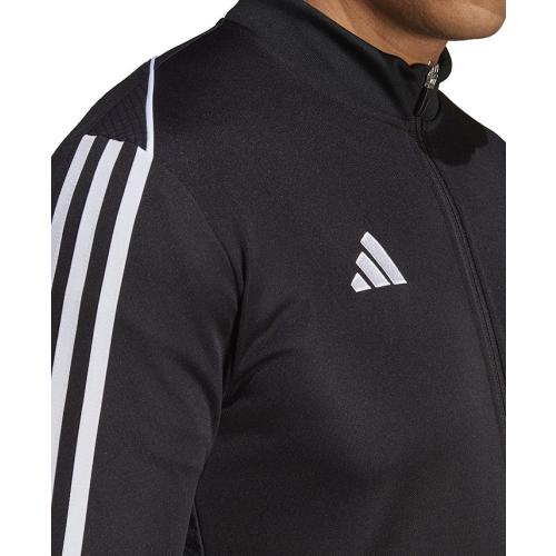 adidas Men's Tiro 23 Slim-Fit Performance 3-Stripes Track Jacket - Black - 3XLT