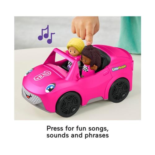 Fisher Price Barbie Convertible by Little People Set - Multi