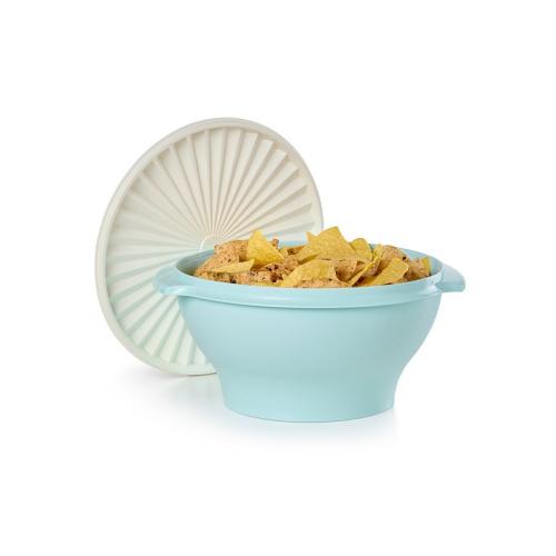 Tupperware Heritage 17.25 Cup Vintage Bowl - Blue