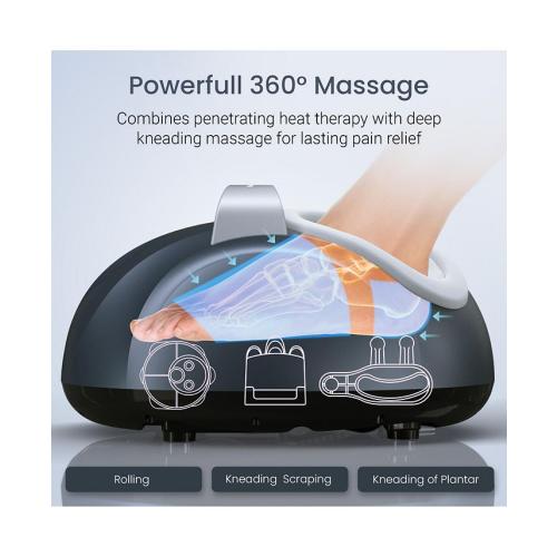 Tranqwil Shiatsu Foot Massager Machine with Heat - Blue