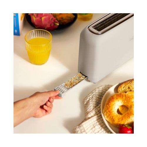 bella 2 Slice Slim Toaster - Tan/Beige