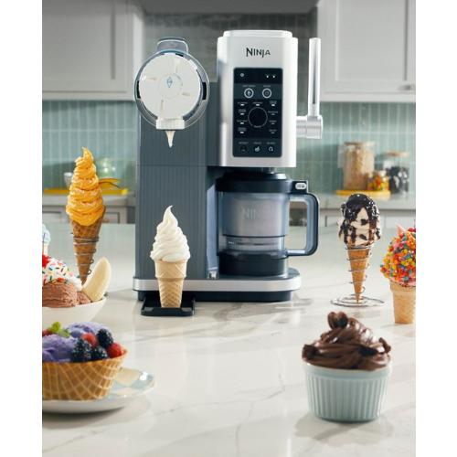 Ninja Swirl by CREAMi Ice Cream and Soft Serve Maker - Silver - ❗MAY HAVE MISSING PIECES/NEEDS CLEANING❗