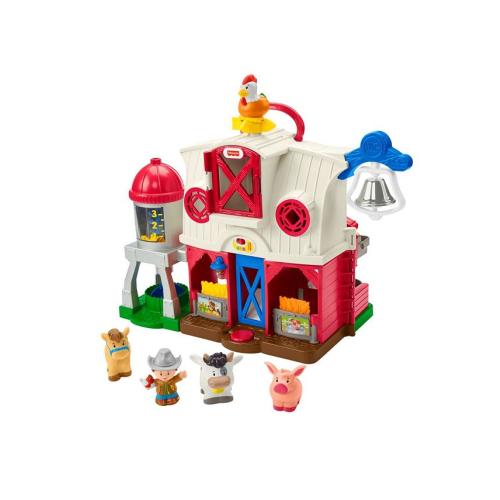 Fisher-Price Little People Caring for Animals Farm, Action Playset - Multi