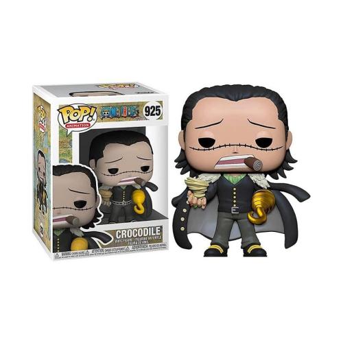 (SMALL CORNER TEAR ON BACK) One Piece Funko POP Vinyl Figure | Crocodile - Black - ONE SIZE