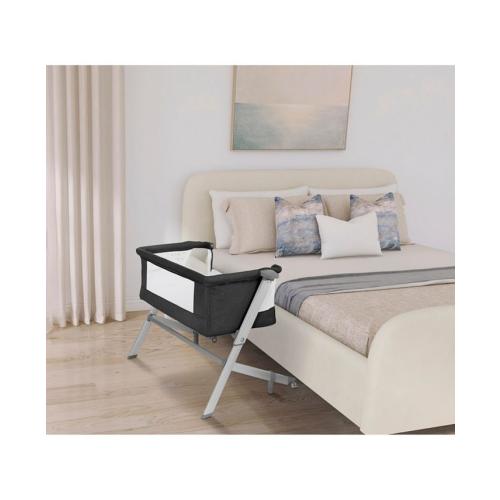 Dream On Me Skylar Bassinet And Bedside Sleeper - Black