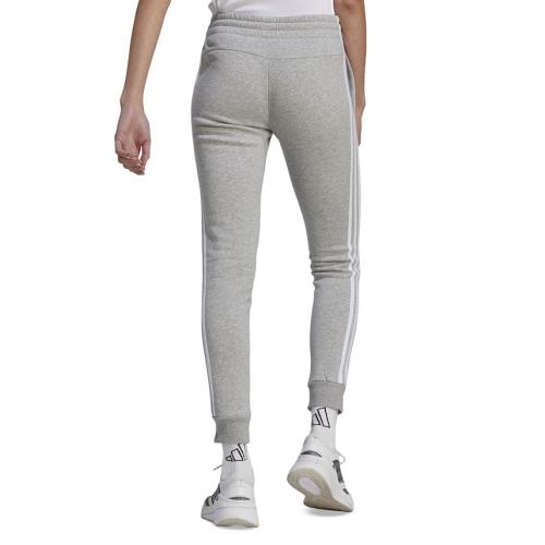 SIZE MEDIUM.  adidas Women's 3-Stripe Cotton Fleece Sweatpant Jogger - Gray - M