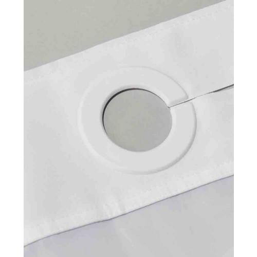 Hookless Escape Shower Curtain with Liner, 71 x 74 - White - Shower Curtain