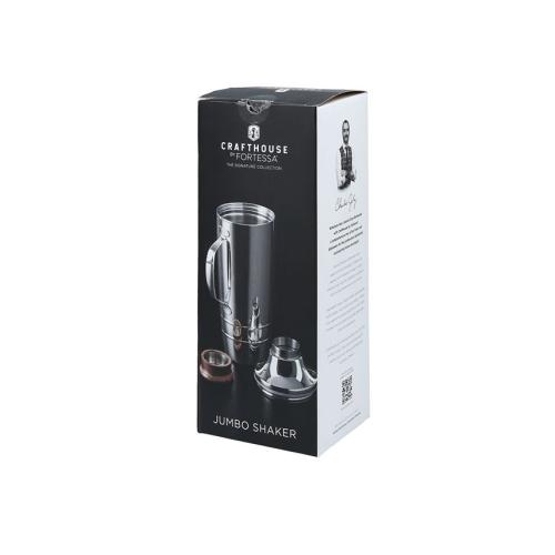 Fortessa Crafthouse Signature Double Walled Jumbo Cocktail Shaker 50oz - Silver