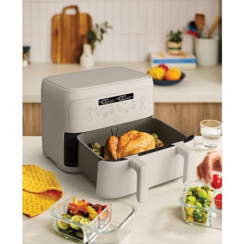 Bella Trizone® 4-Qt. Extra-Large Nonstick Air Fryer - Tan/Beige