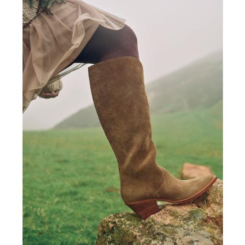 6.5M Dolce Vita Women's Raj Pointed-Toe Tall Boots - Gray
