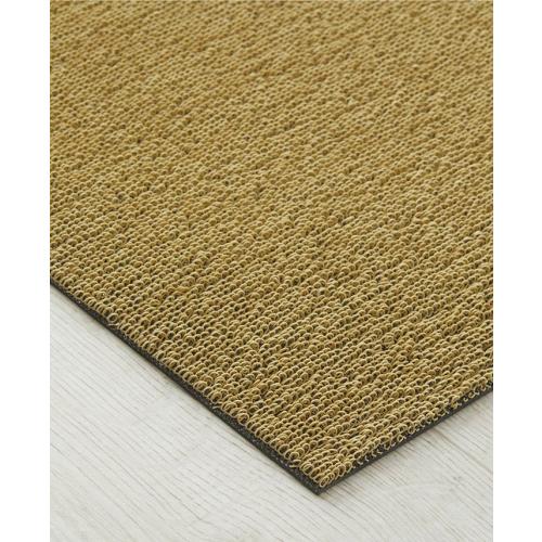 Chilewich Martha Stewart Heathered Shag Doormat, 18x28 - Tan/Beige - No Size