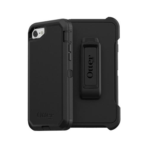 OtterBox Defender Case for Apple iPhone SE 2022 / SE 2020 / 8 / 7-Black - Black - 1 Count